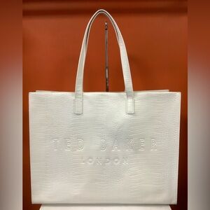 Ted Baker Croc-effect Oversized Shopper Bag